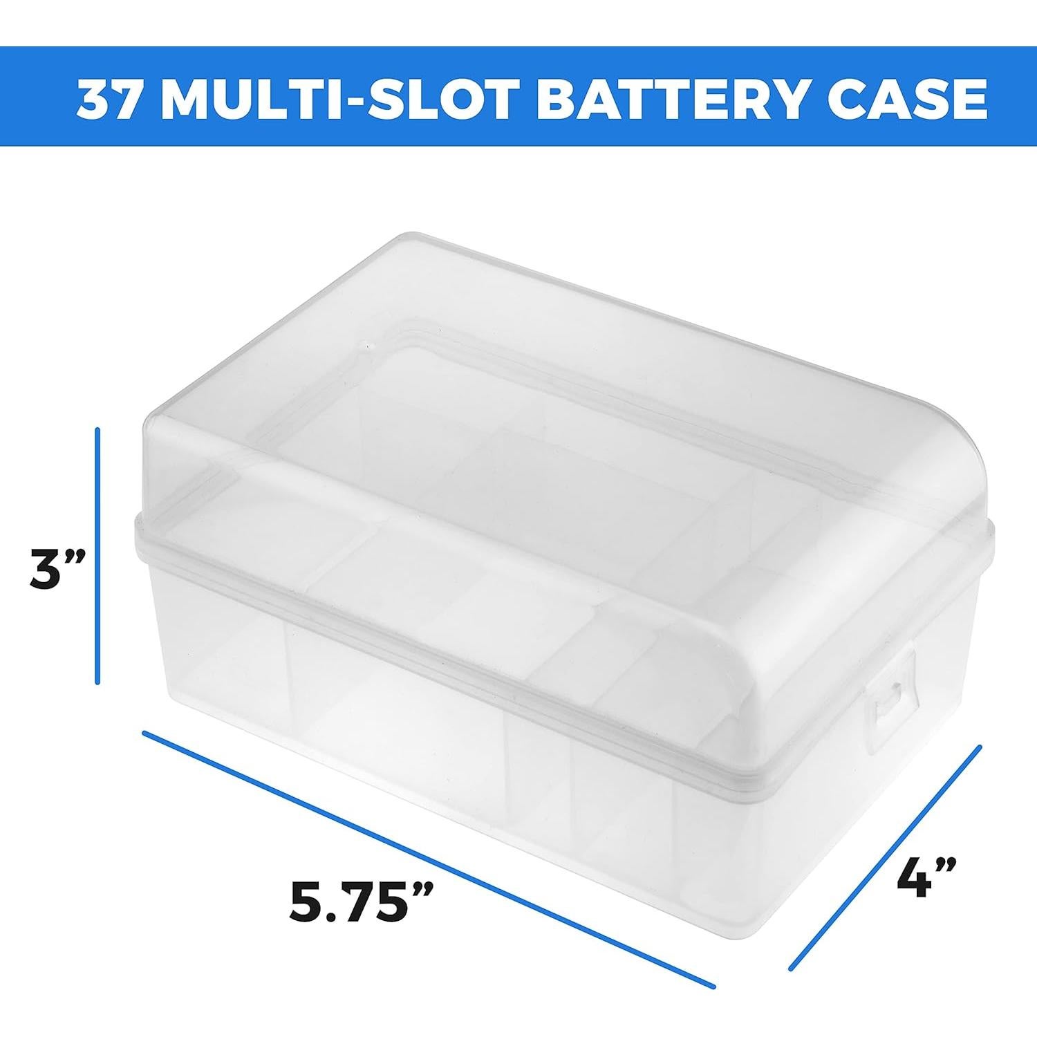Conjunto de 2 Cajas de Almacenamiento de Baterías GlossyEnd