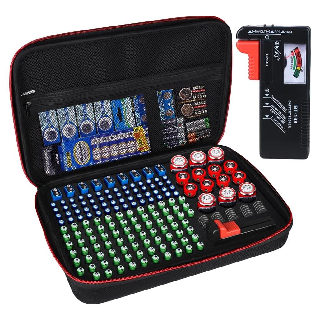 Caja de Almacenamiento de Baterías YOHAWJAN BT-168 a Prueba de Fuego