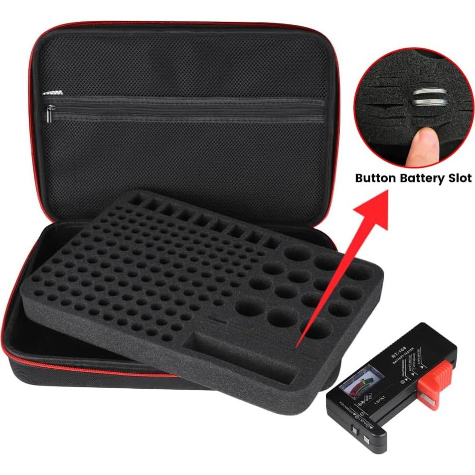 Caja de Almacenamiento de Baterías YOHAWJAN BT-168 a Prueba de Fuego