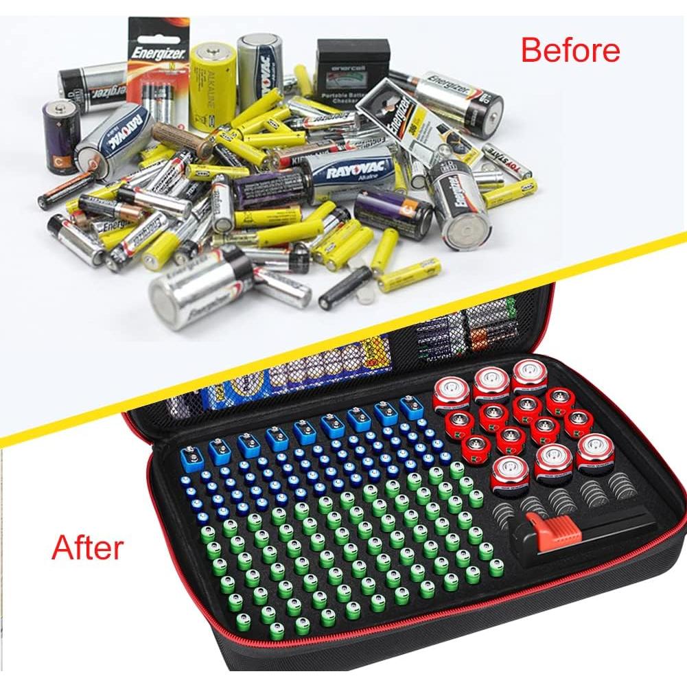 Caja de Almacenamiento de Baterías YOHAWJAN BT-168 a Prueba de Fuego