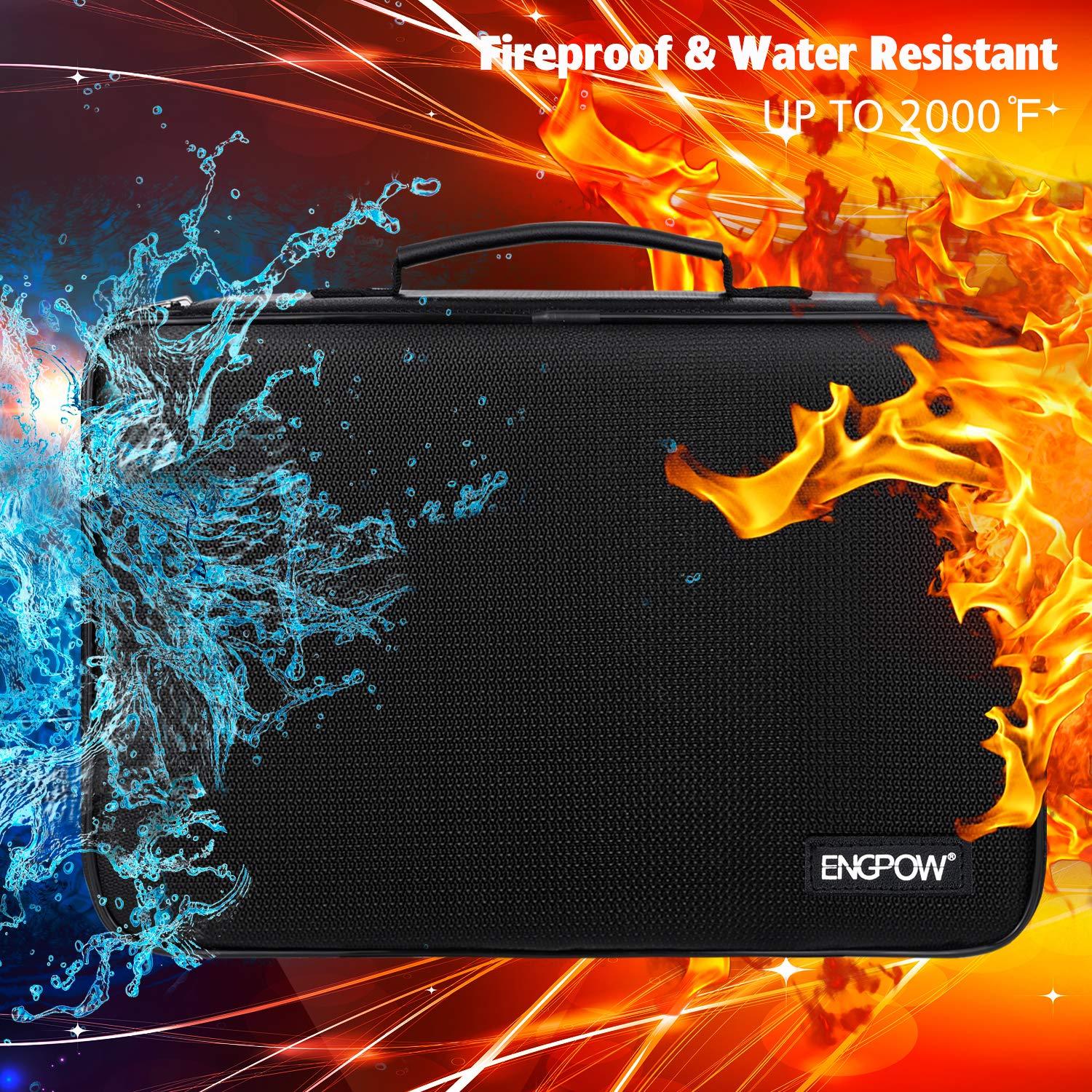 Organizador de Baterías ENGPOW BT168 a Prueba de Fuego 220 Baterías