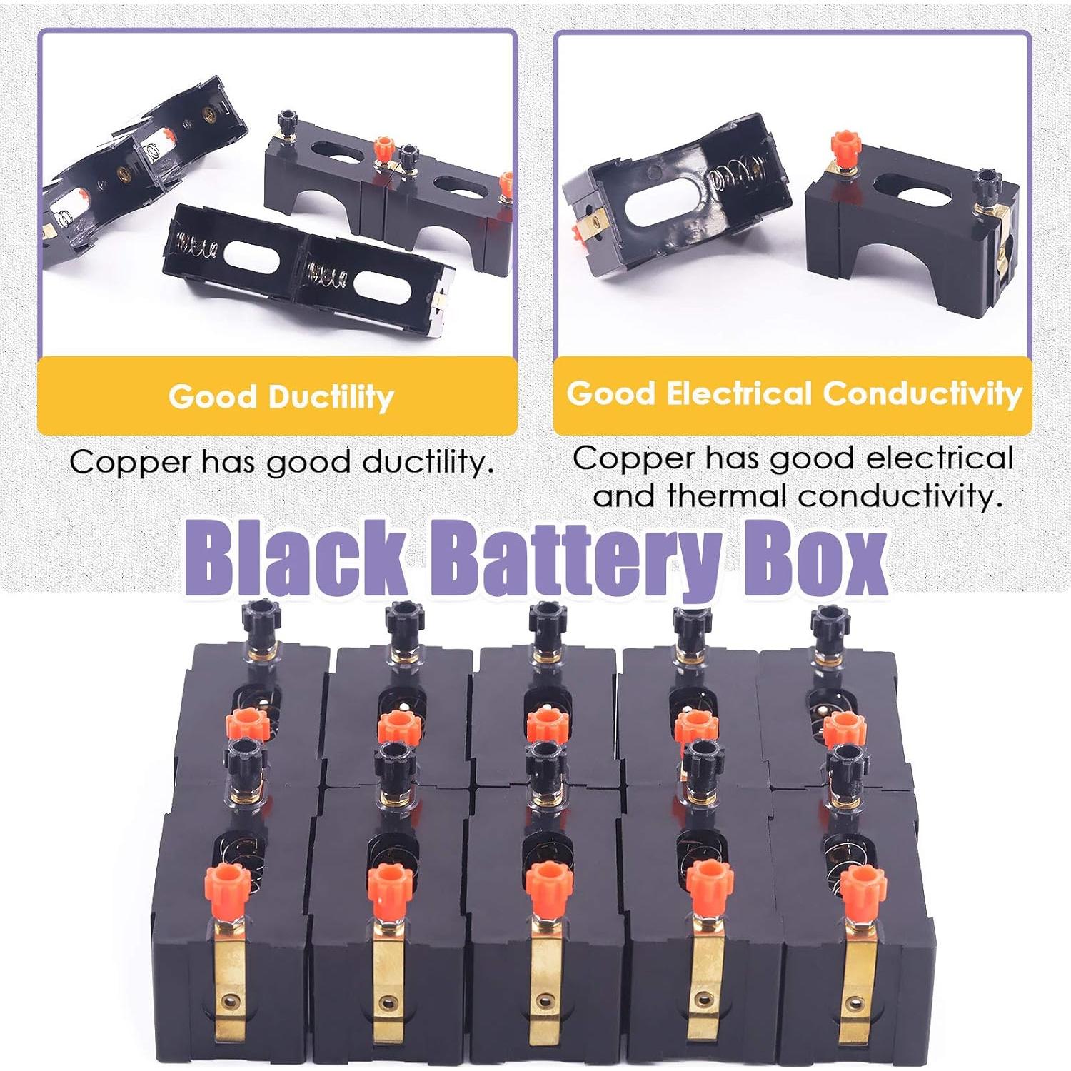 Kit de Soporte de Batería D en Serie o Paralelo 10 Piezas Swpeet