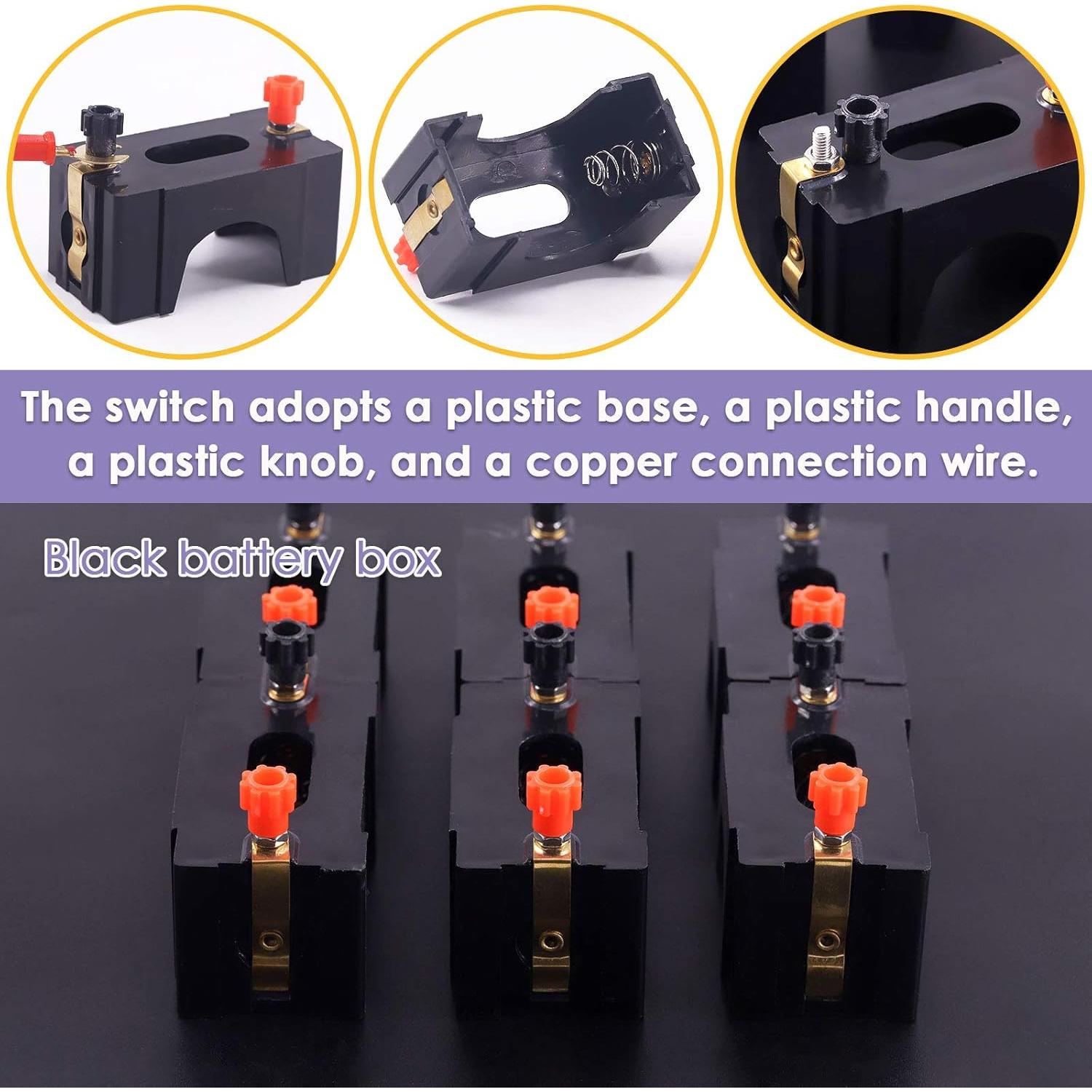 Kit de Soporte de Batería D en Serie o Paralelo 10 Piezas Swpeet