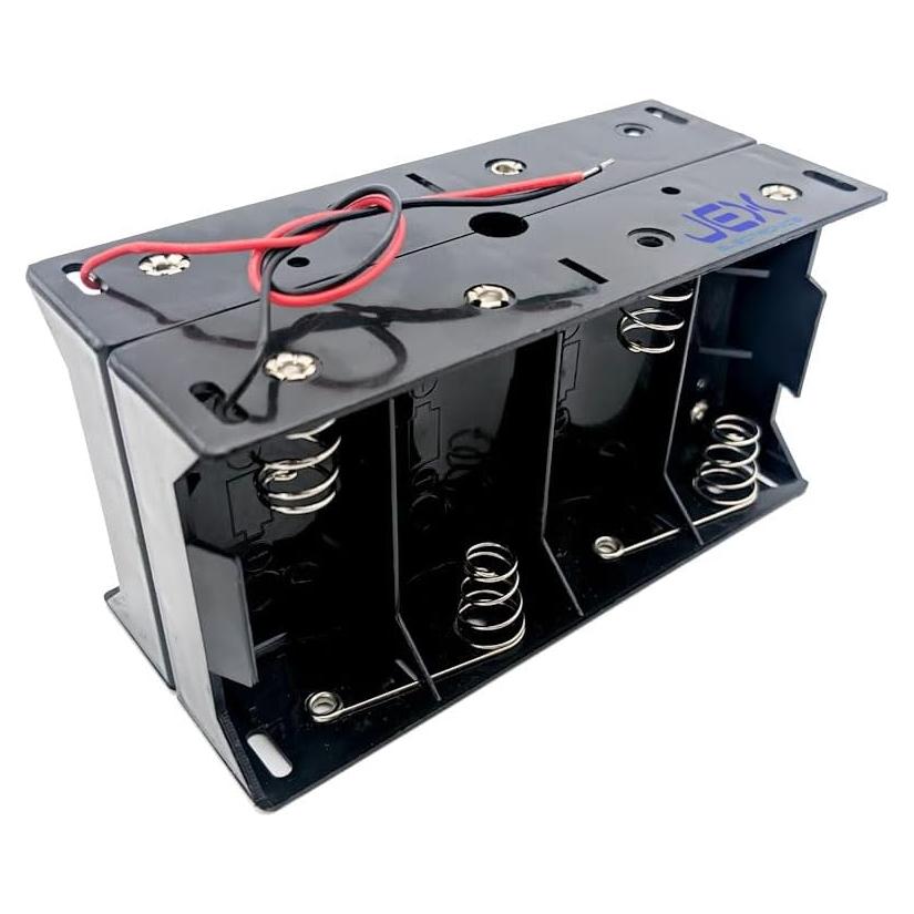 Caja de Soporte de Batería D Jex Electronics 12V DIY