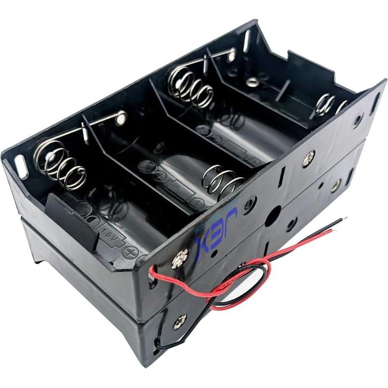Caja de Soporte de Batería D Jex Electronics 12V DIY