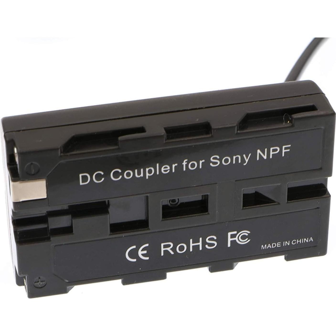 Cable de Alimentación Espiral D-Tap a NP-F Alvin's Cables 40-80cm