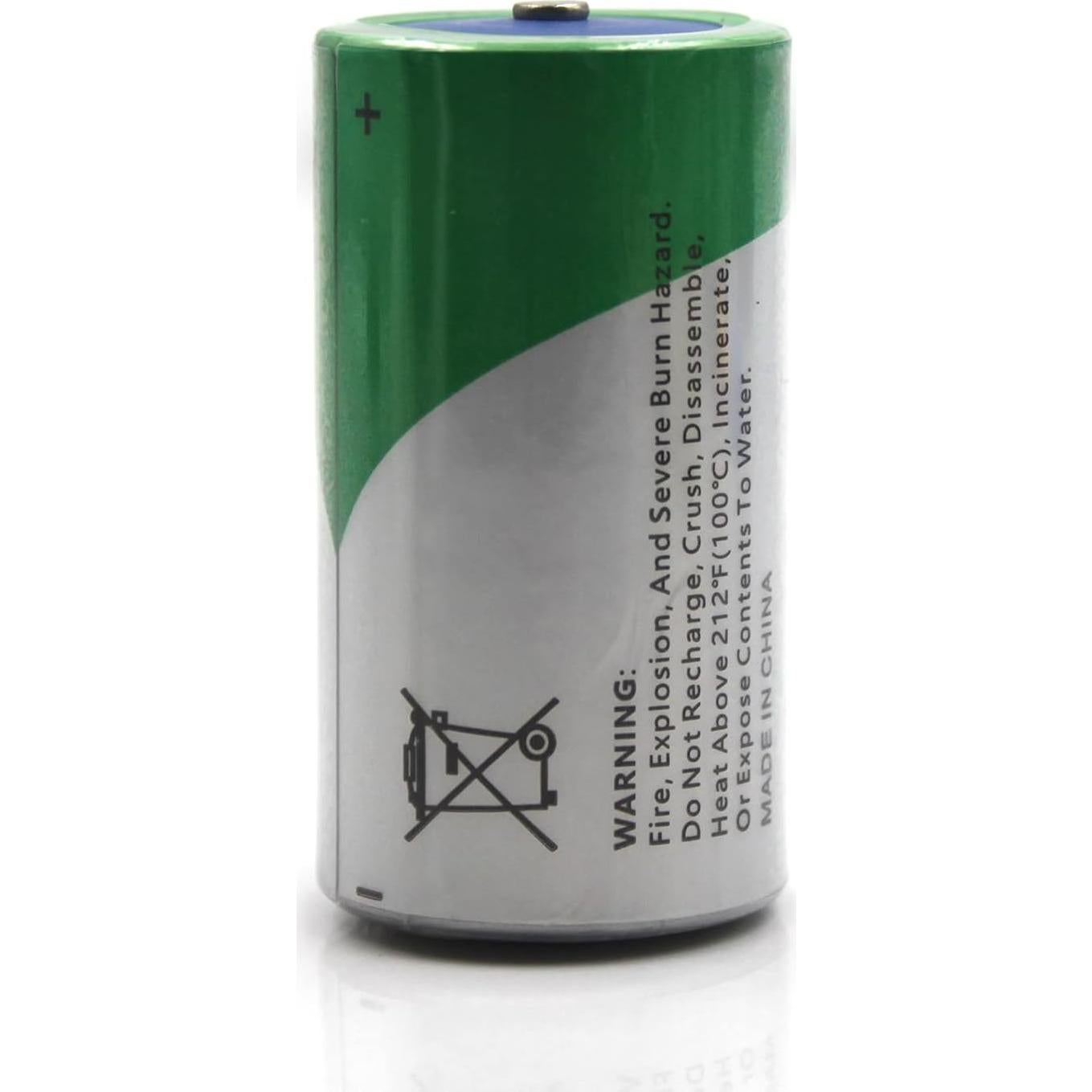 Paquete de 2 Baterías de Litio Cloruro de Tionilo 3.6V 8500mAh