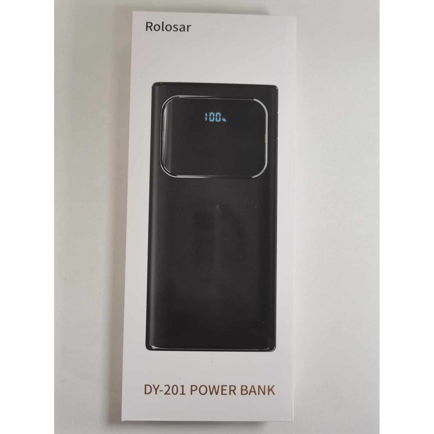 Cargador Portátil 10000mAh Carga Rápida 15W 4 Salidas Tipo-C