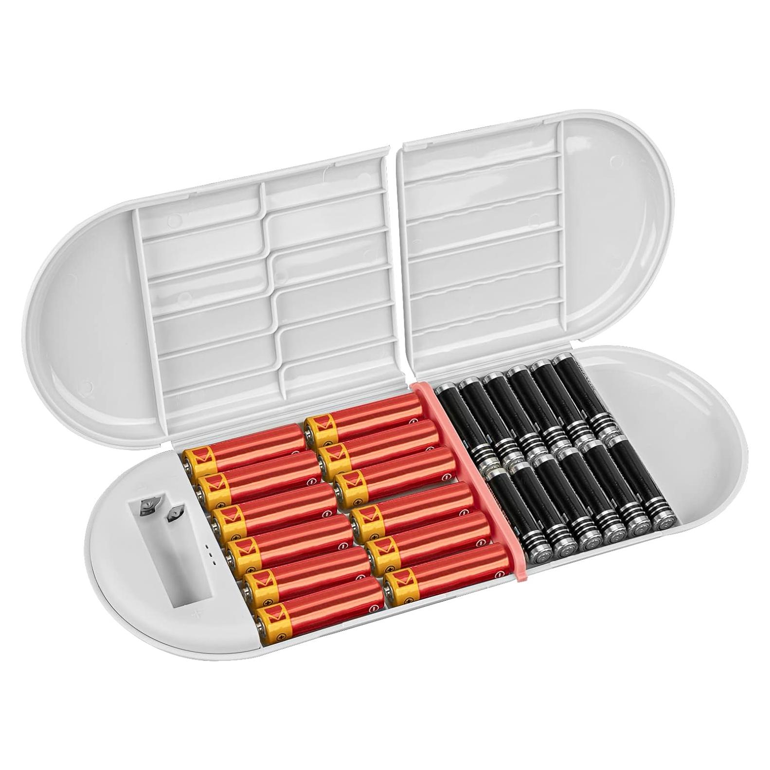 Caja de Almacenamiento de Baterías Linkidea con Detección Eléctrica