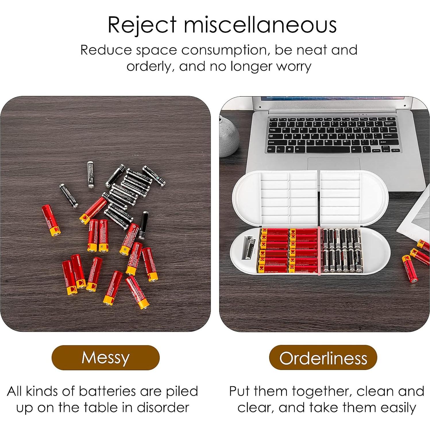 Caja de Almacenamiento de Baterías Linkidea con Detección Eléctrica