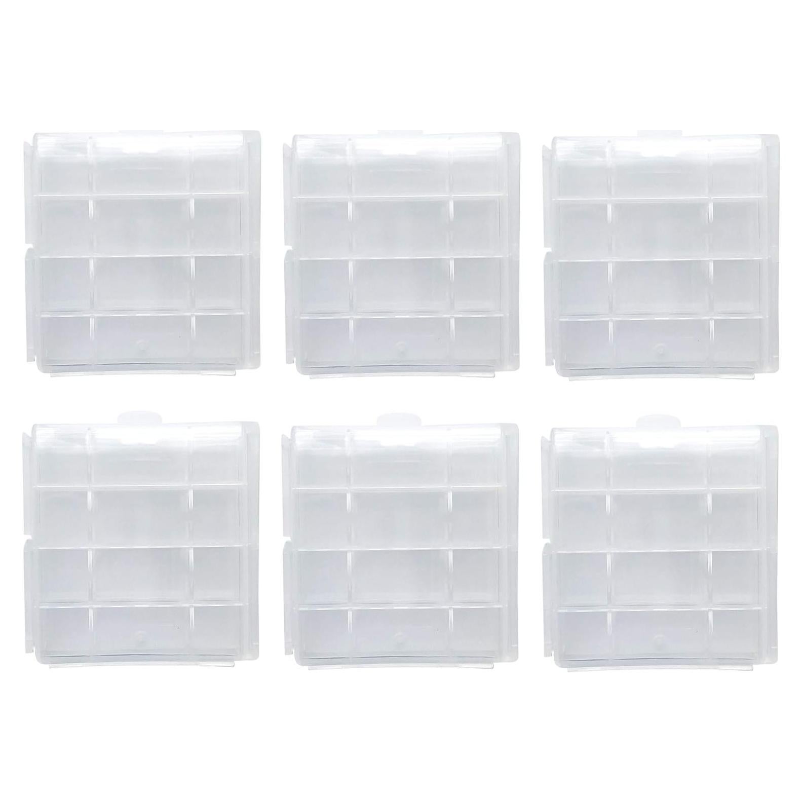 Caja de Almacenamiento para Baterías AA/AAA Chadou - 6 Unidades