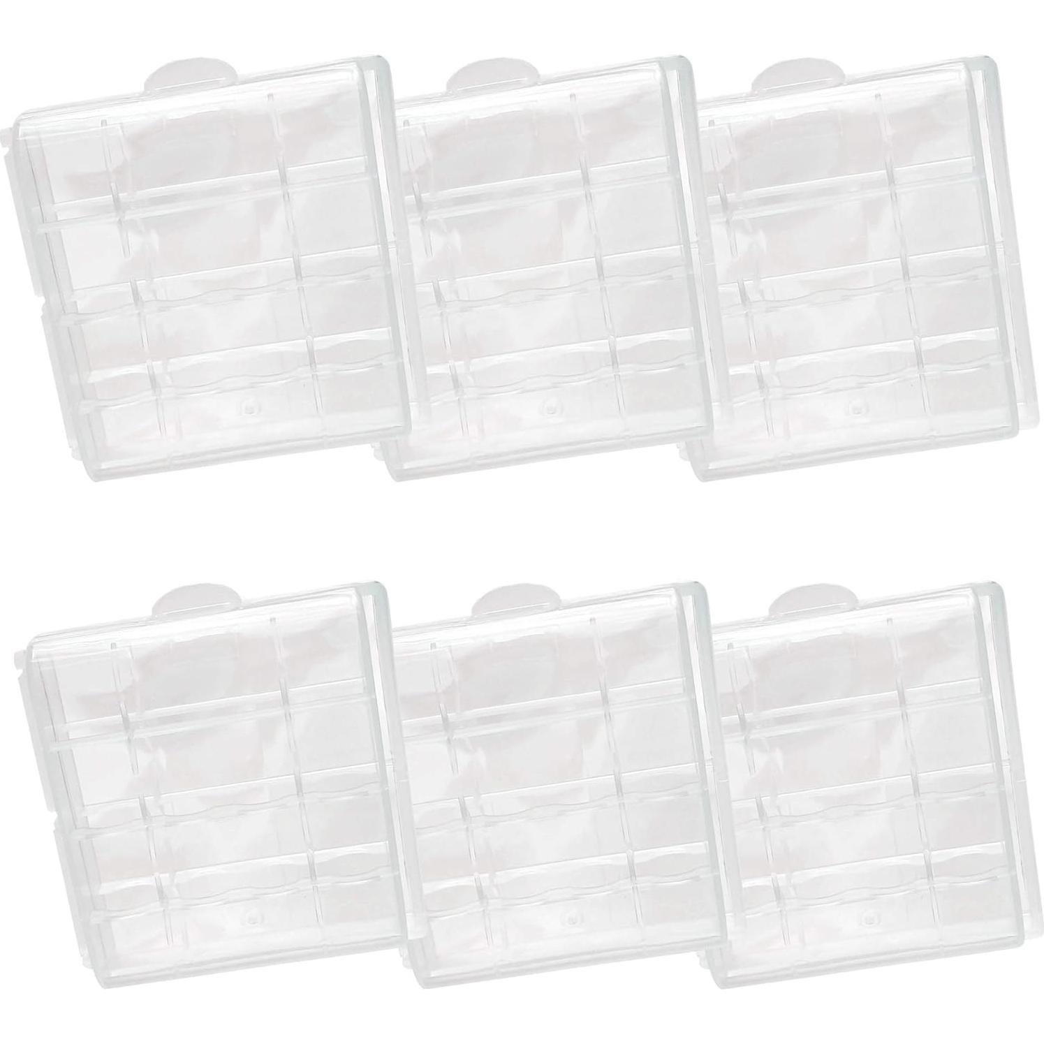 Caja de Almacenamiento para Baterías AA/AAA Chadou - 6 Unidades