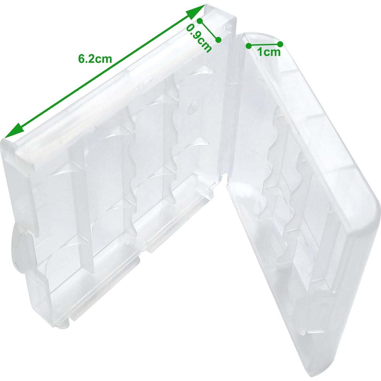 Caja de Almacenamiento para Baterías AA/AAA Chadou - 6 Unidades