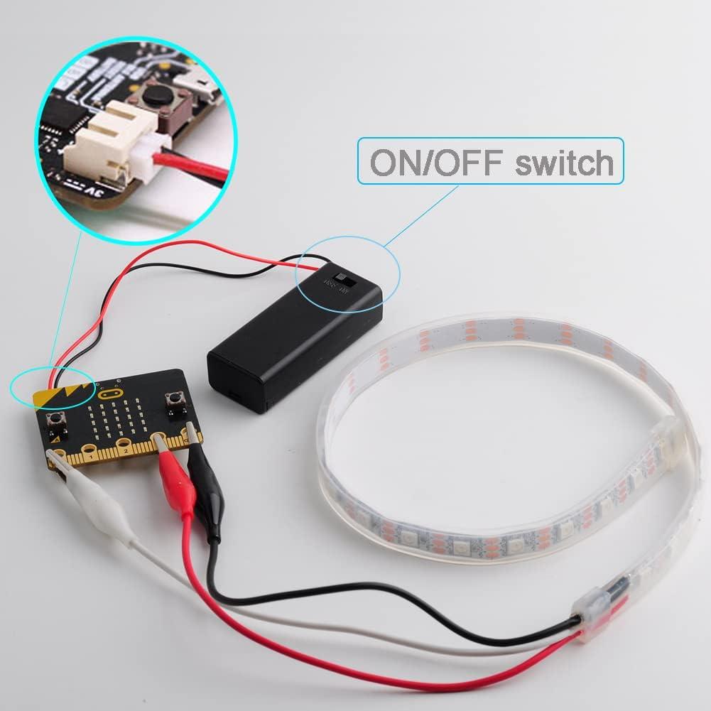 Soporte de Batería AAA DIYmalls con Interruptor ON/OFF - 5 Piezas