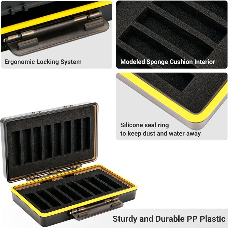 Estuche de Almacenamiento JJC para 16 Baterías AAA Resistente