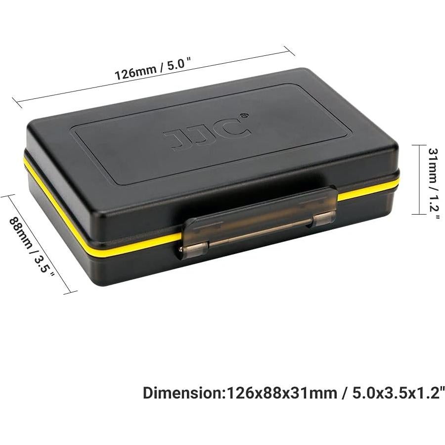Estuche de Almacenamiento JJC para 16 Baterías AAA Resistente
