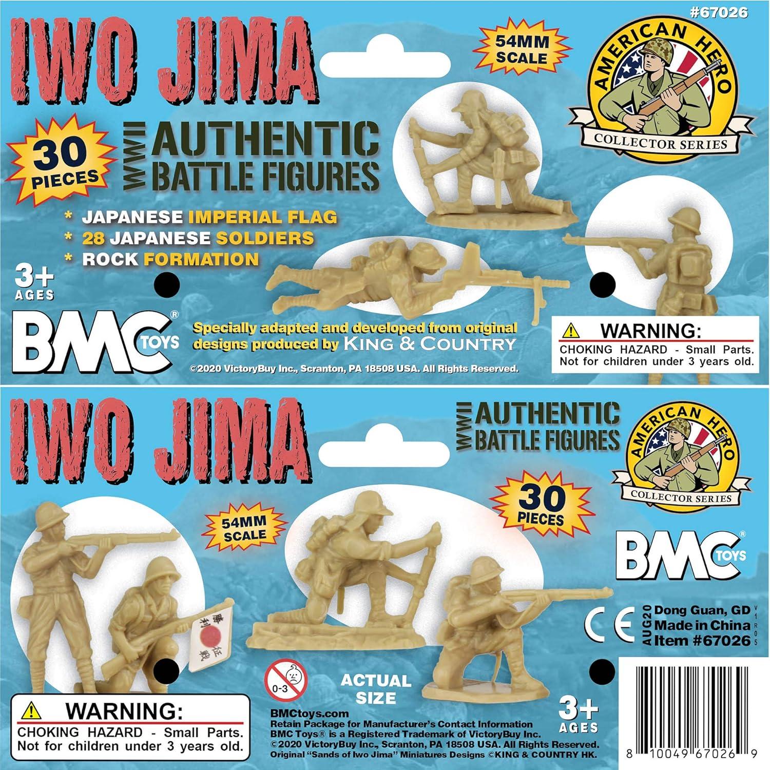 Soldados de Plástico BMC WW2 Japoneses 1:32 - 30 Figuras