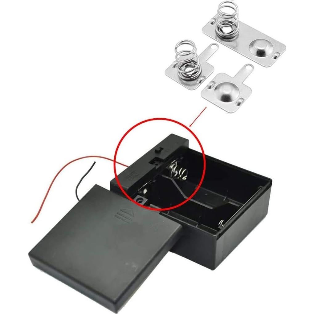 Resortes de Batería Cutelec 12 Pares Conversión AAA Niquelado