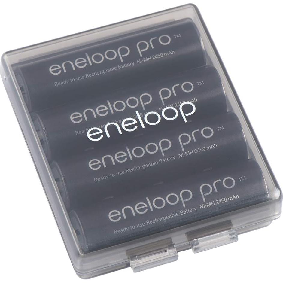 Estuches de Almacenamiento de Baterías Panasonic Eneloop Pro - 6 Piezas