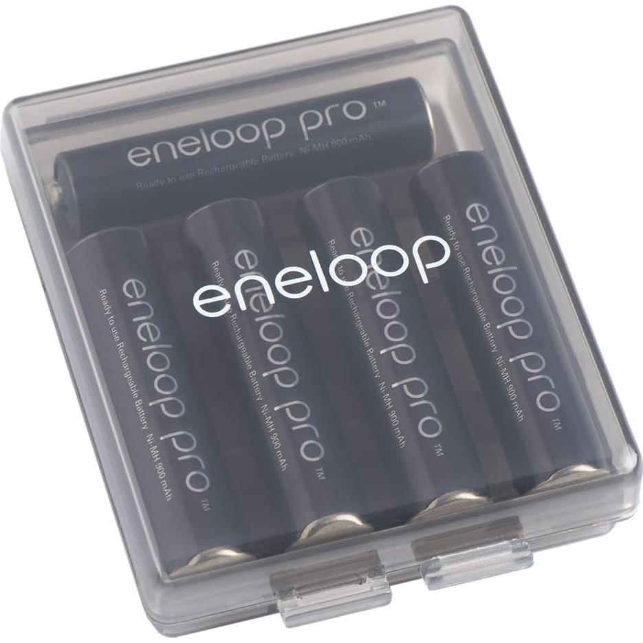 Estuches de Almacenamiento de Baterías Panasonic Eneloop Pro - 6 Piezas