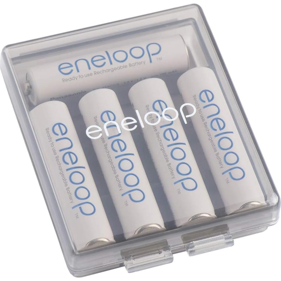 Estuches de Almacenamiento de Baterías Panasonic Eneloop Pro - 6 Piezas