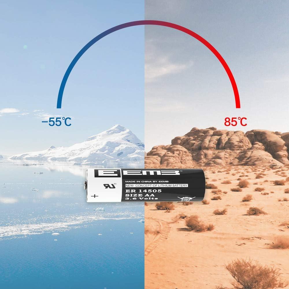 Batería de Litio EEMB ER14505 AA 3.6V 2700mAh 4 Pack
