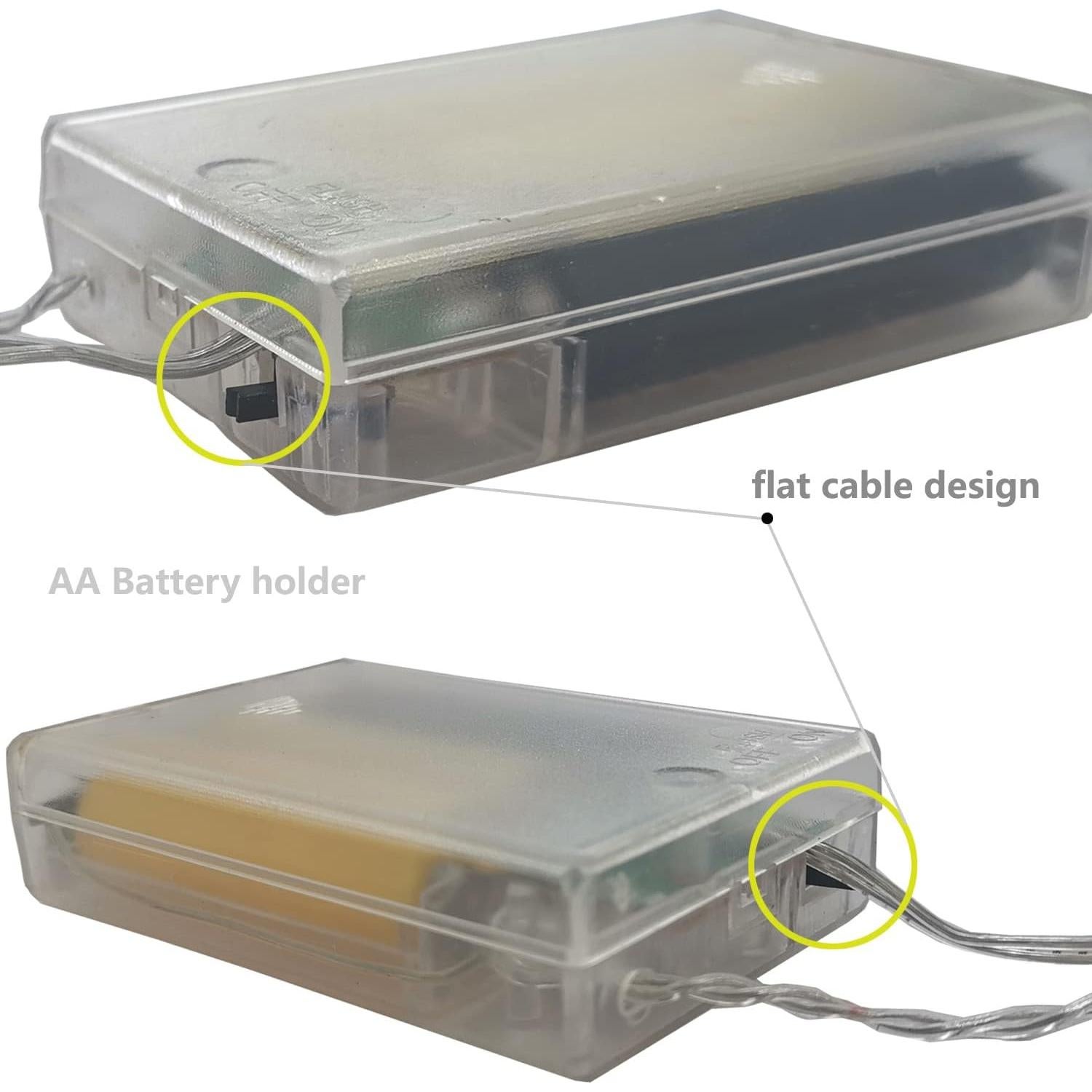 Adaptador de Batería Delinx 2-3 AA a 3V/4.5V LED