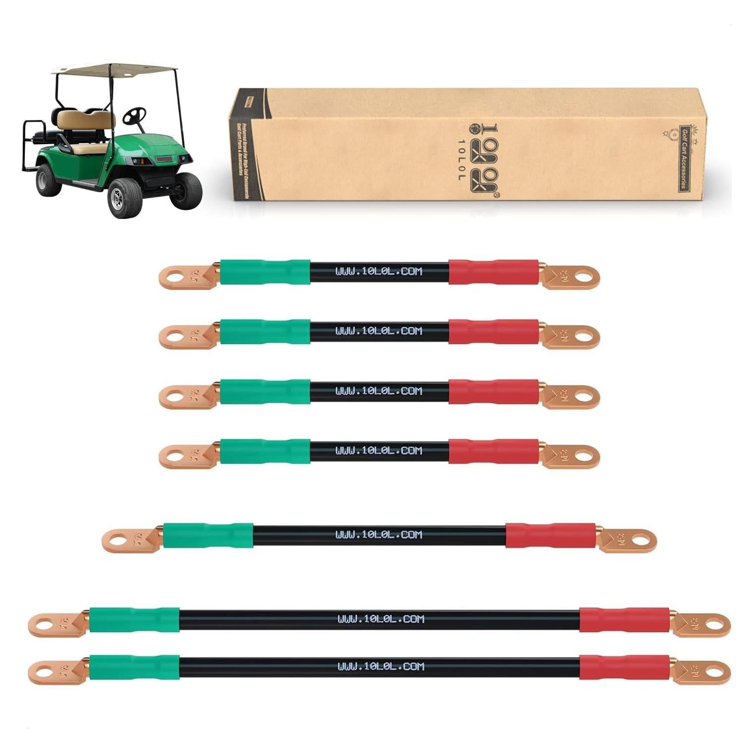 Cables de Batería 10L0L para Carro de Golf EZGO TXT 36V/48V