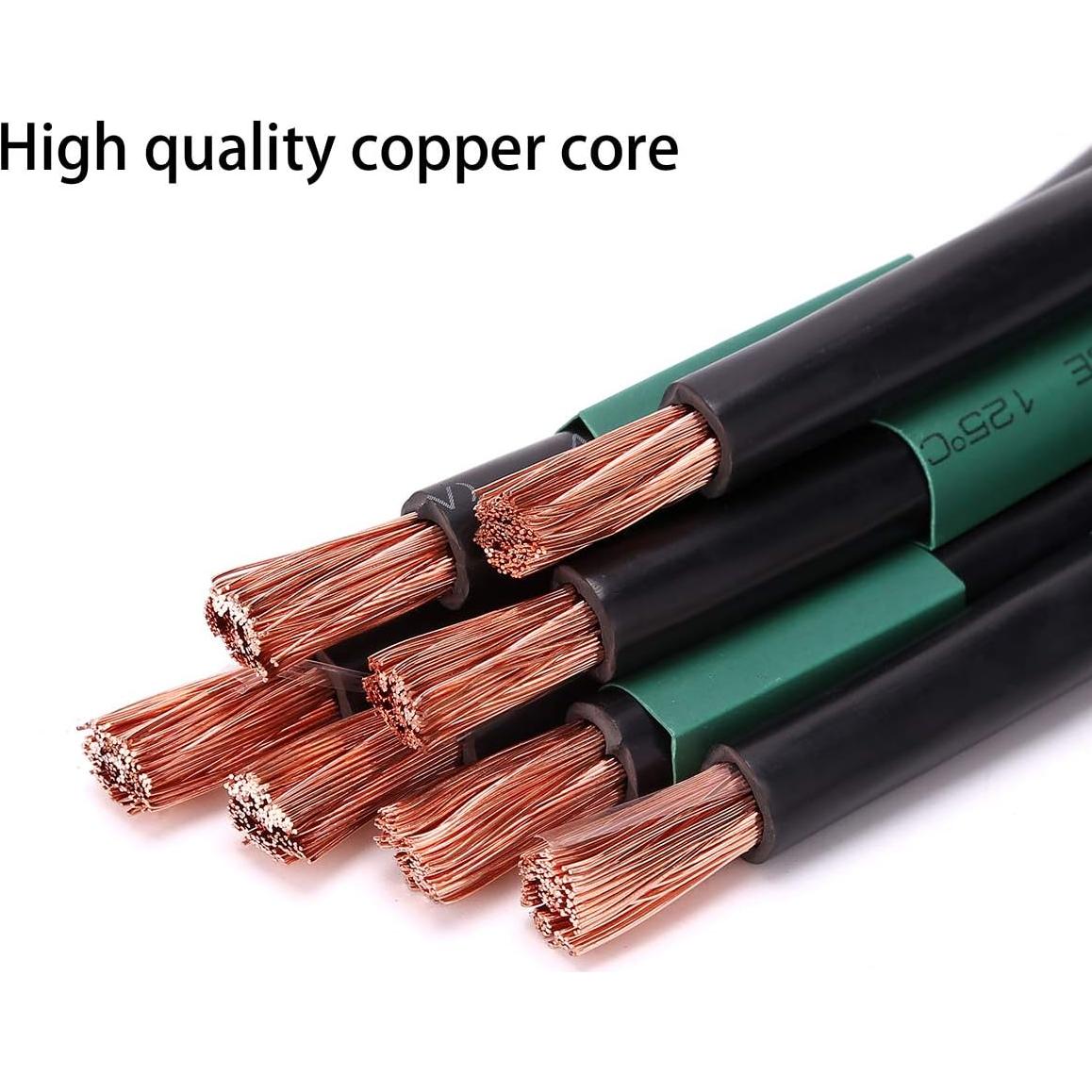 Cable de Batería 10L0L 4-Gauge 40.64 cm para Golf Cart 48V