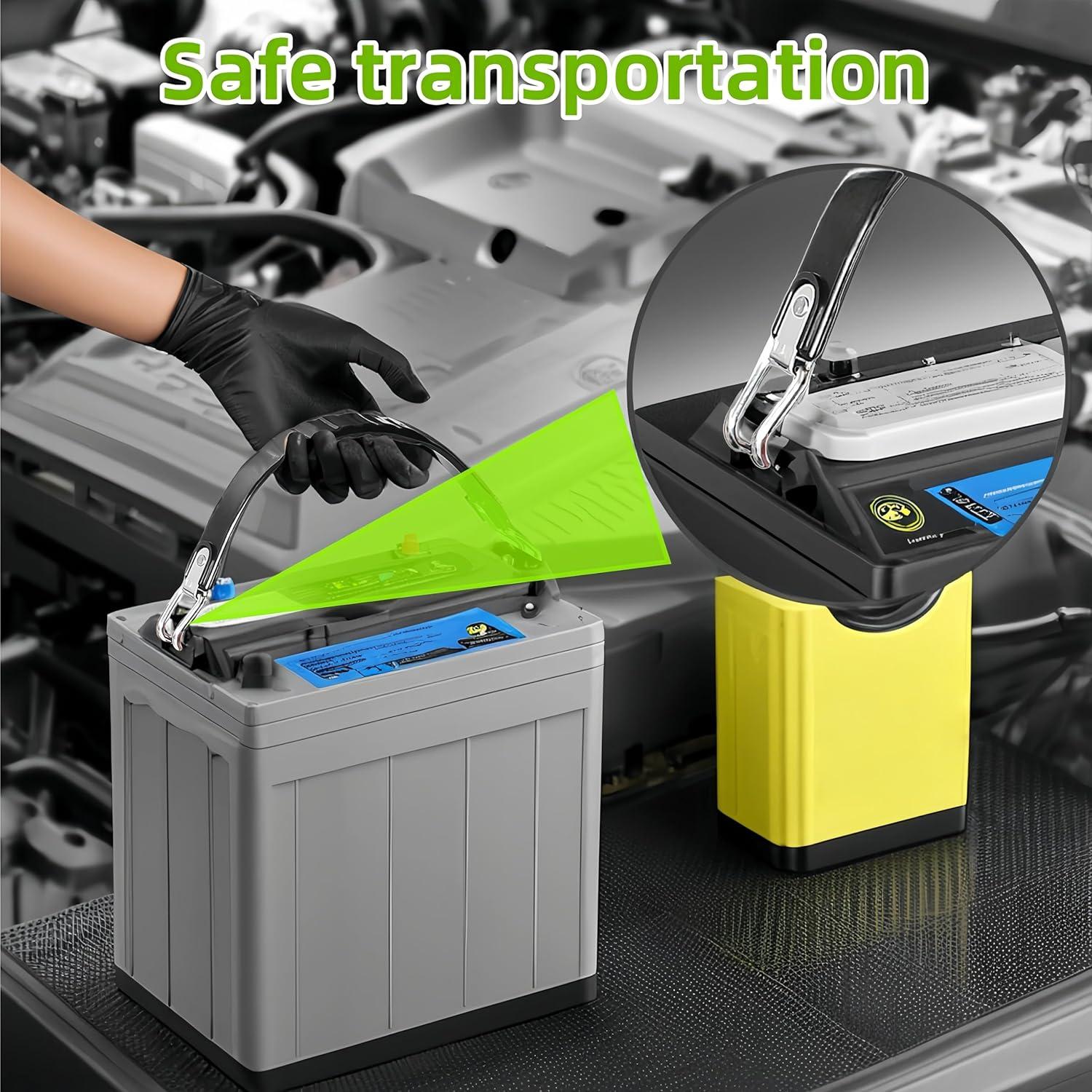 Correa de Batería GENOUR para Carrito de Golf - Nylon Alta Resistencia