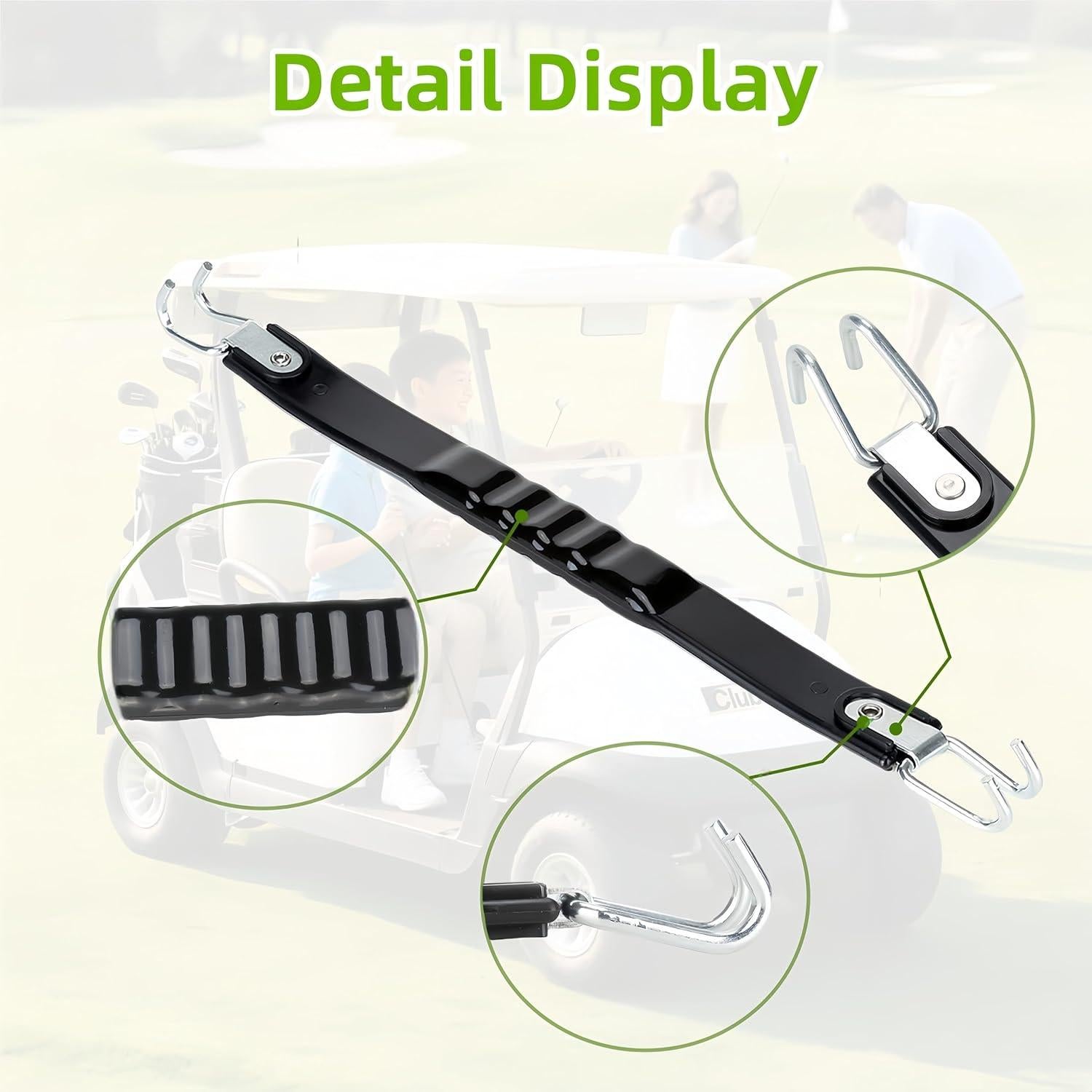 Correa de Batería GENOUR para Carrito de Golf - Nylon Alta Resistencia