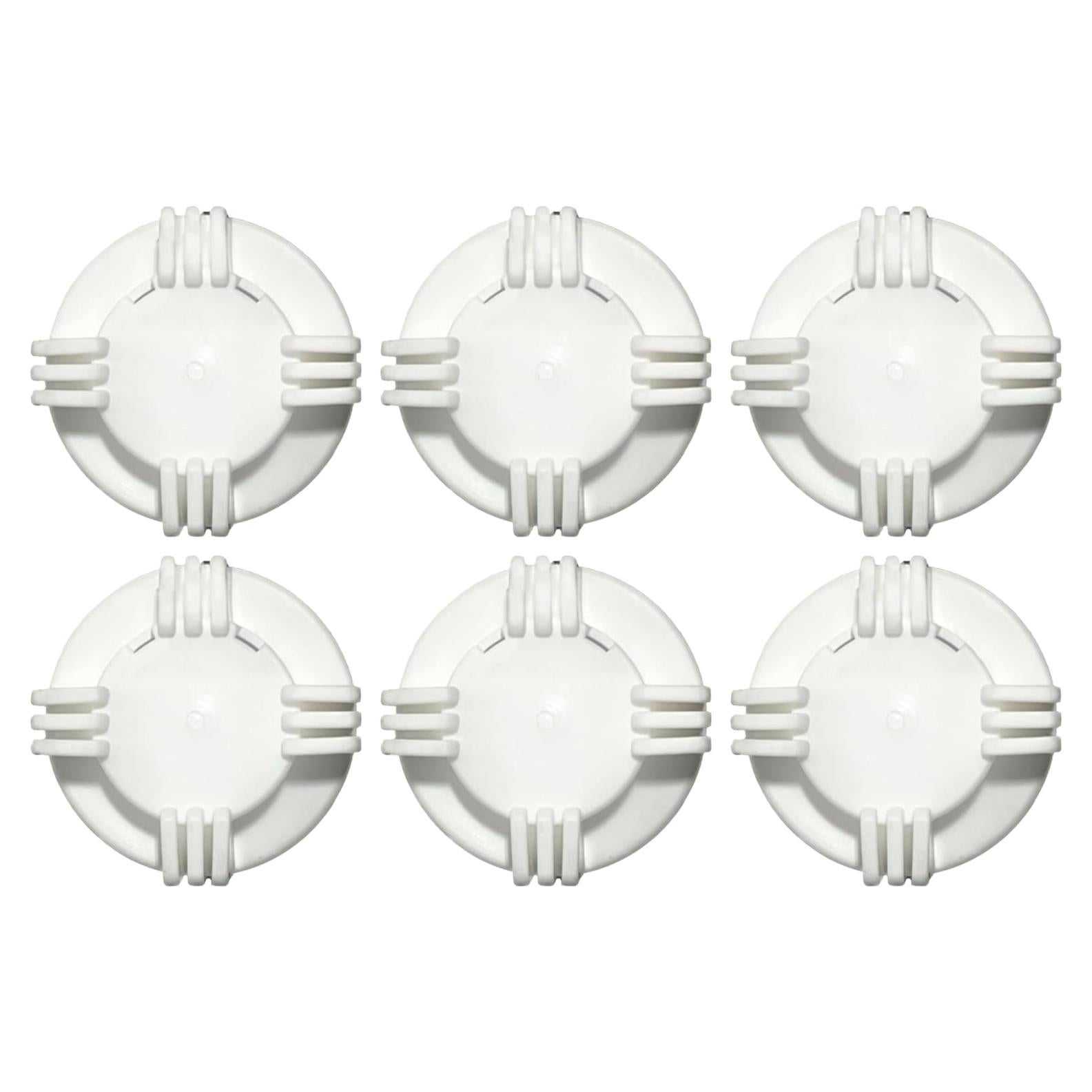 Tapas de Ventilación para Batería de Carrito de Golf Stone River - Estilo Bayoneta 1/4 Vuelta - Paquete de 6