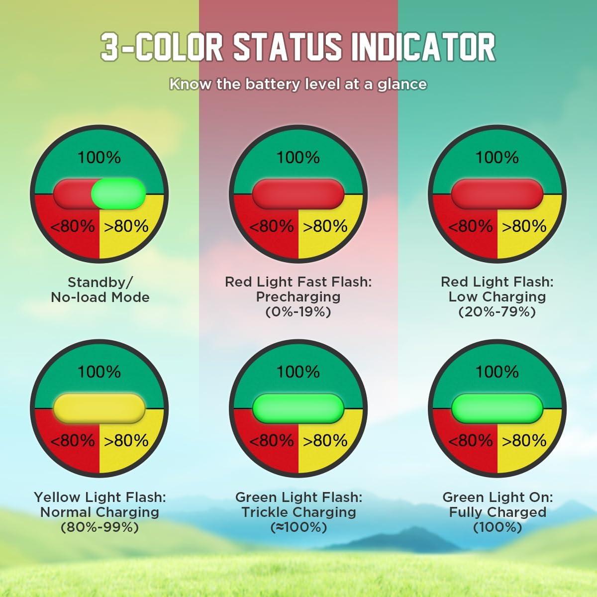 Cargador de Carro de Golf KAISAL 48V 18A IP67 1250W