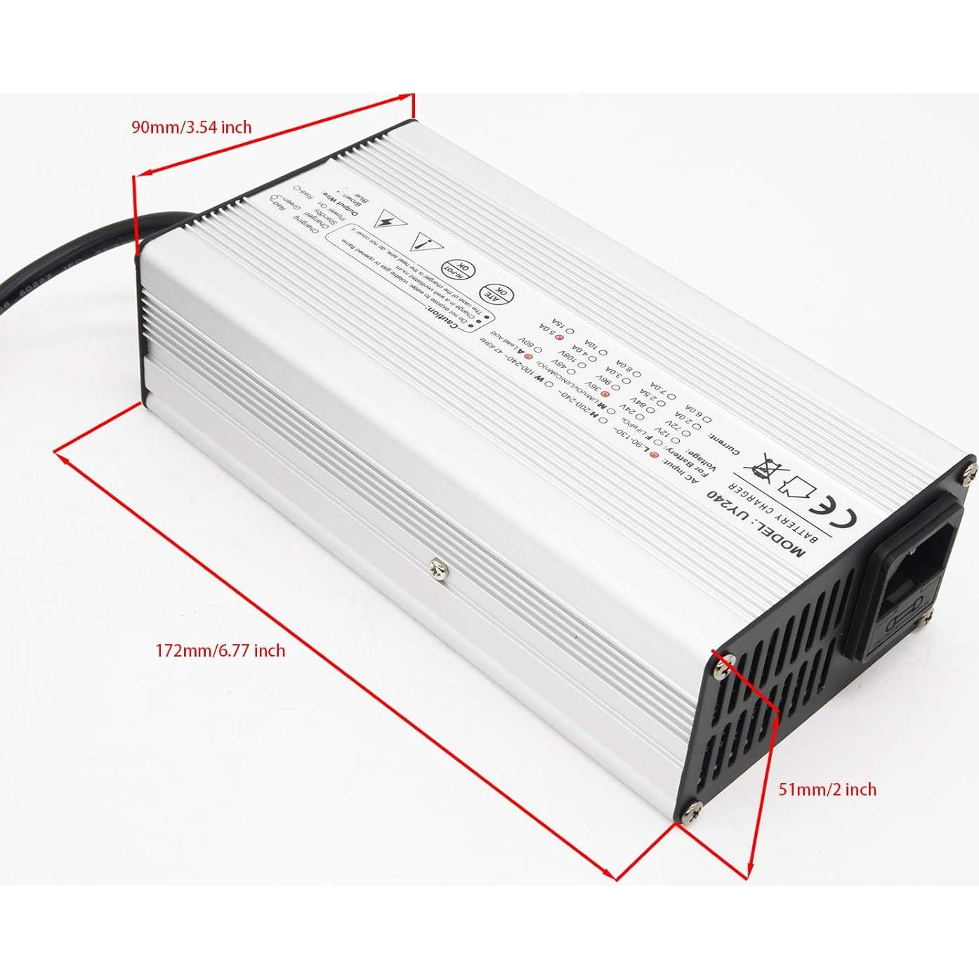 Cargador de Batería 36V DC 5A KEYHAO para Carro de Golf