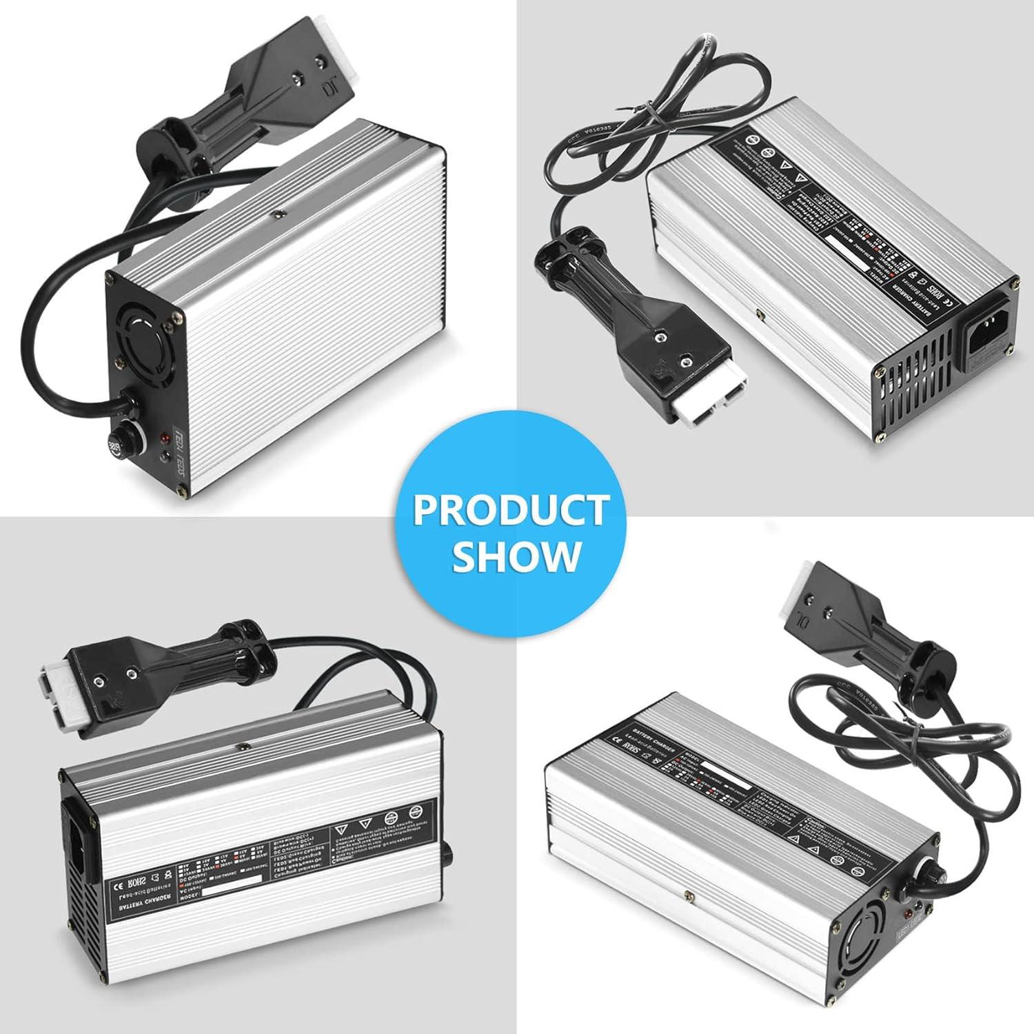 Cargador de Batería 36V 5A Labwork con Conector SB50