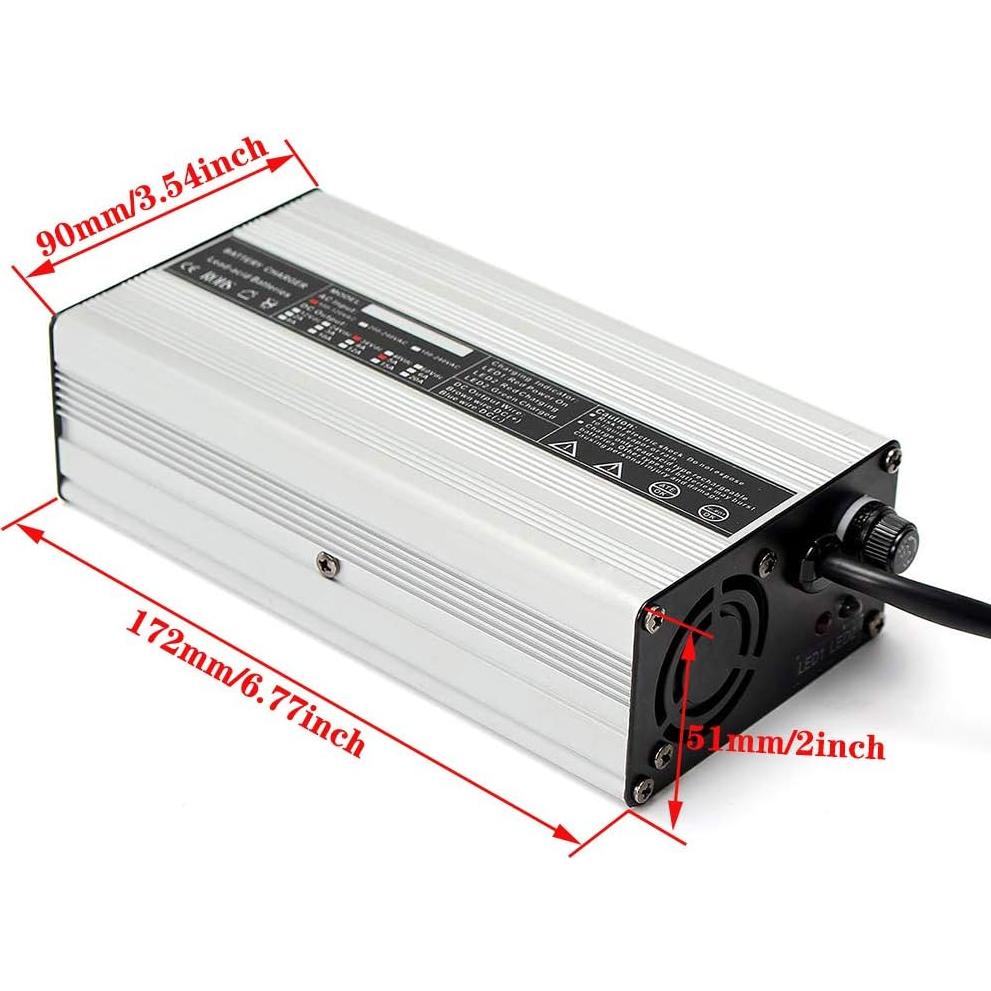 Cargador de Batería de Carro de Golf LIYYOO 36V 5A Powerwise