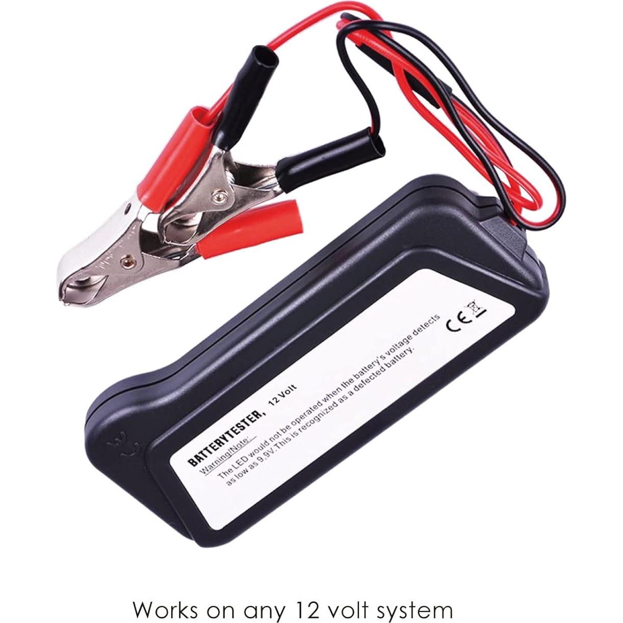 Probador de Batería NInE-ROnG NR-BI007 12V con LED