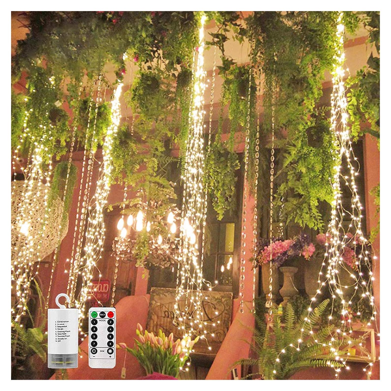 Luces de Hadas LED 220 Bombillas SHUKAN a Batería 2m