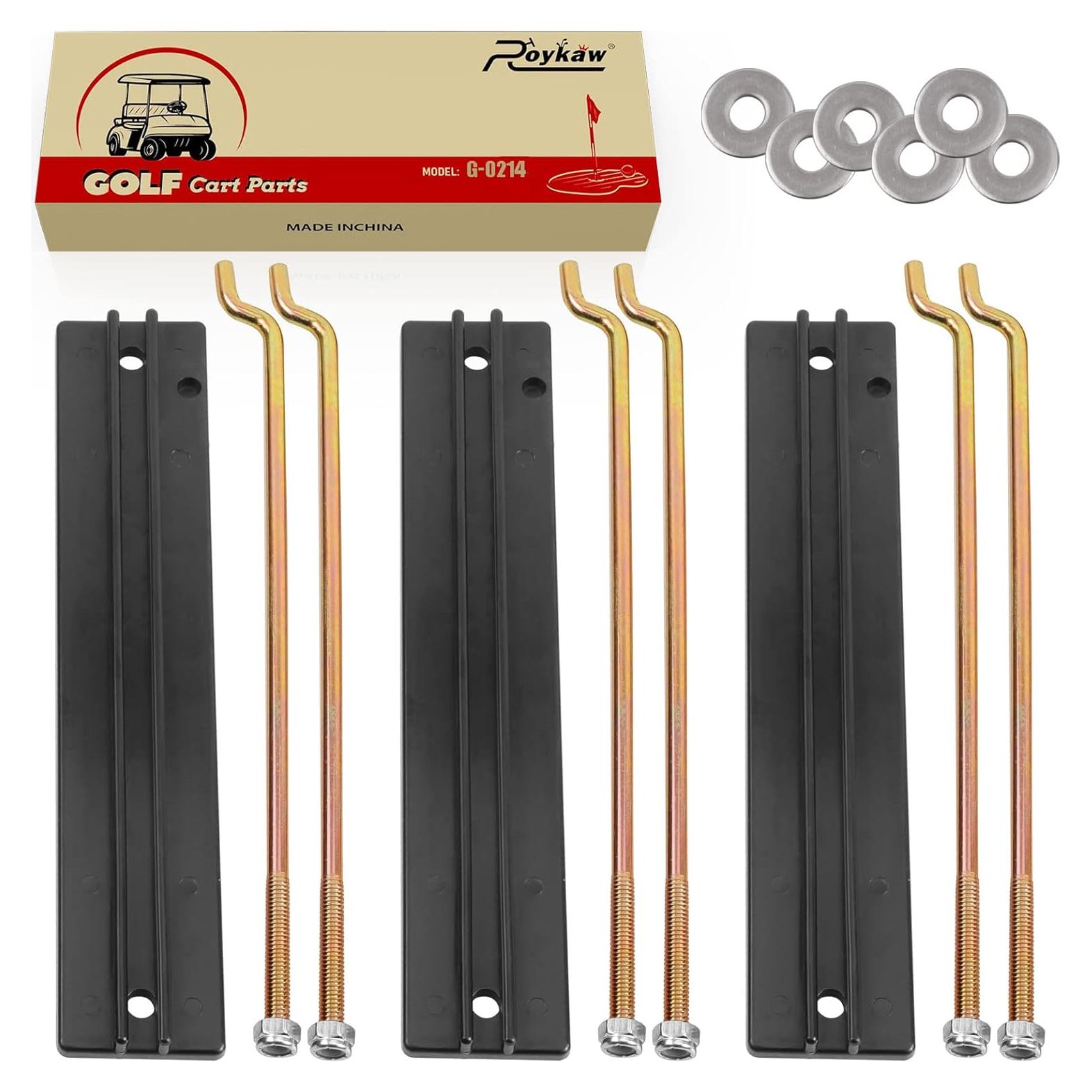 Kit de sujeción de batería Roykaw para Club Car DS y Carryall 1998-2005