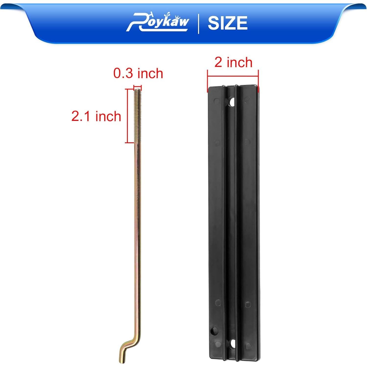 Kit de sujeción de batería Roykaw para Club Car DS y Carryall 1998-2005