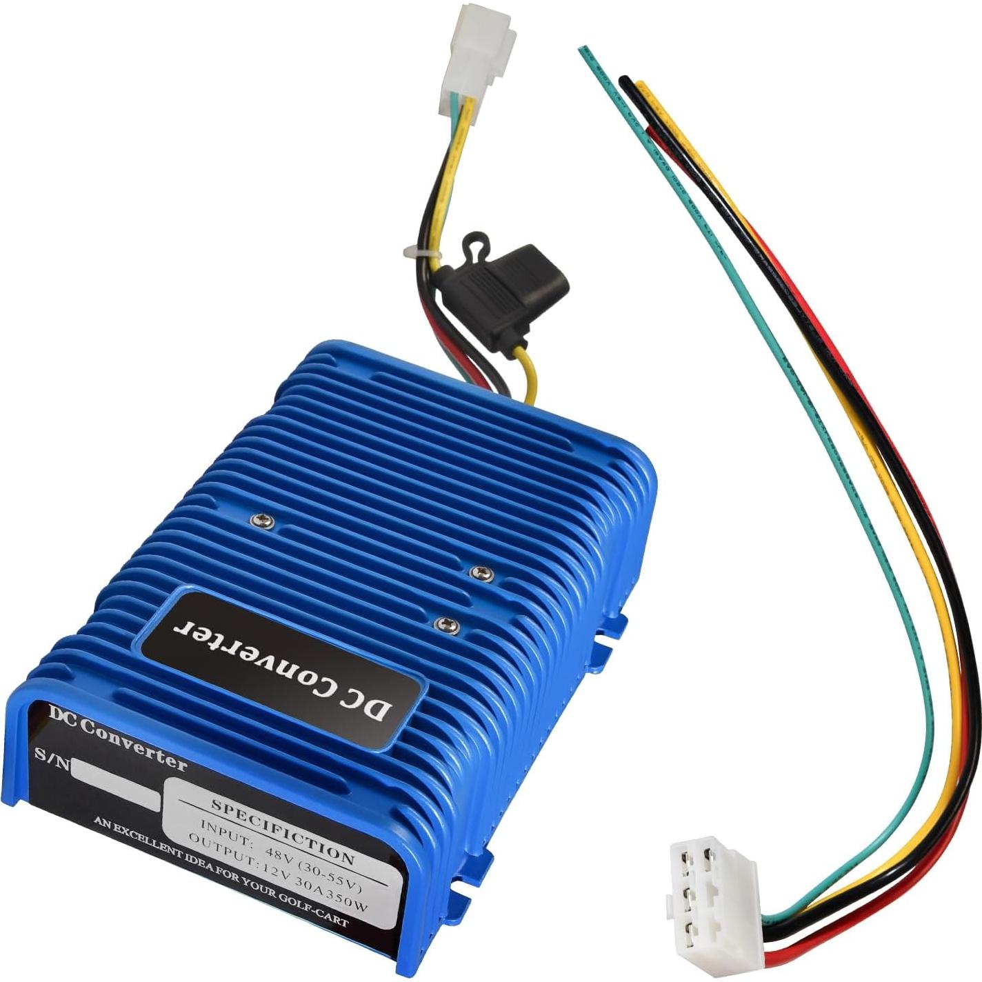 Reductor de Voltaje para Carro de Golf Orle Oko 36V/48V a 12V 30A