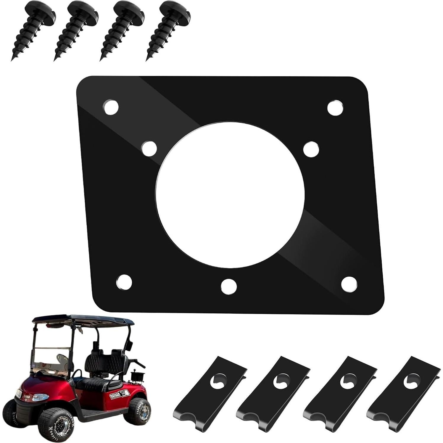 Placa Adaptadora de Carga Ctuoptuo para Carro Golf EZGO 36V