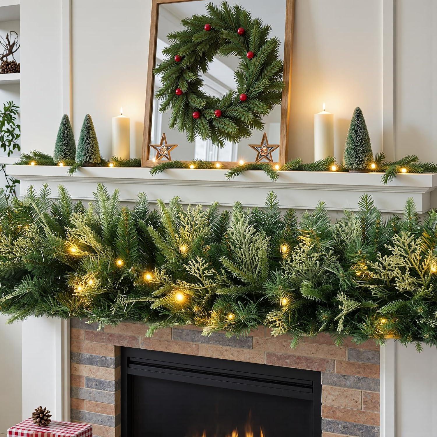 Guirnalda de Navidad LED 50 luces GAZE ART 274 cm con Temporizador