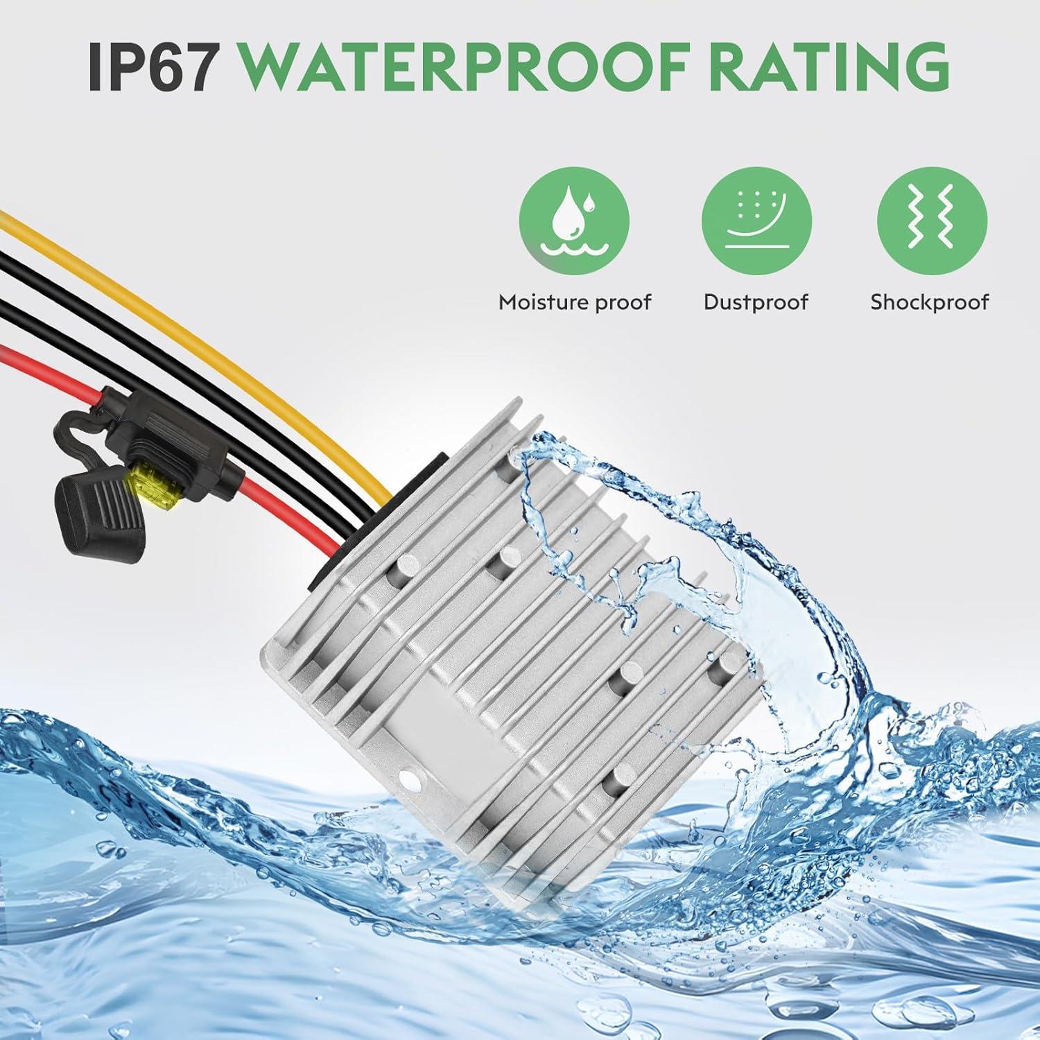 Convertidor Buck Klnuoxj 20A 240W DC 18V-58V a 12V