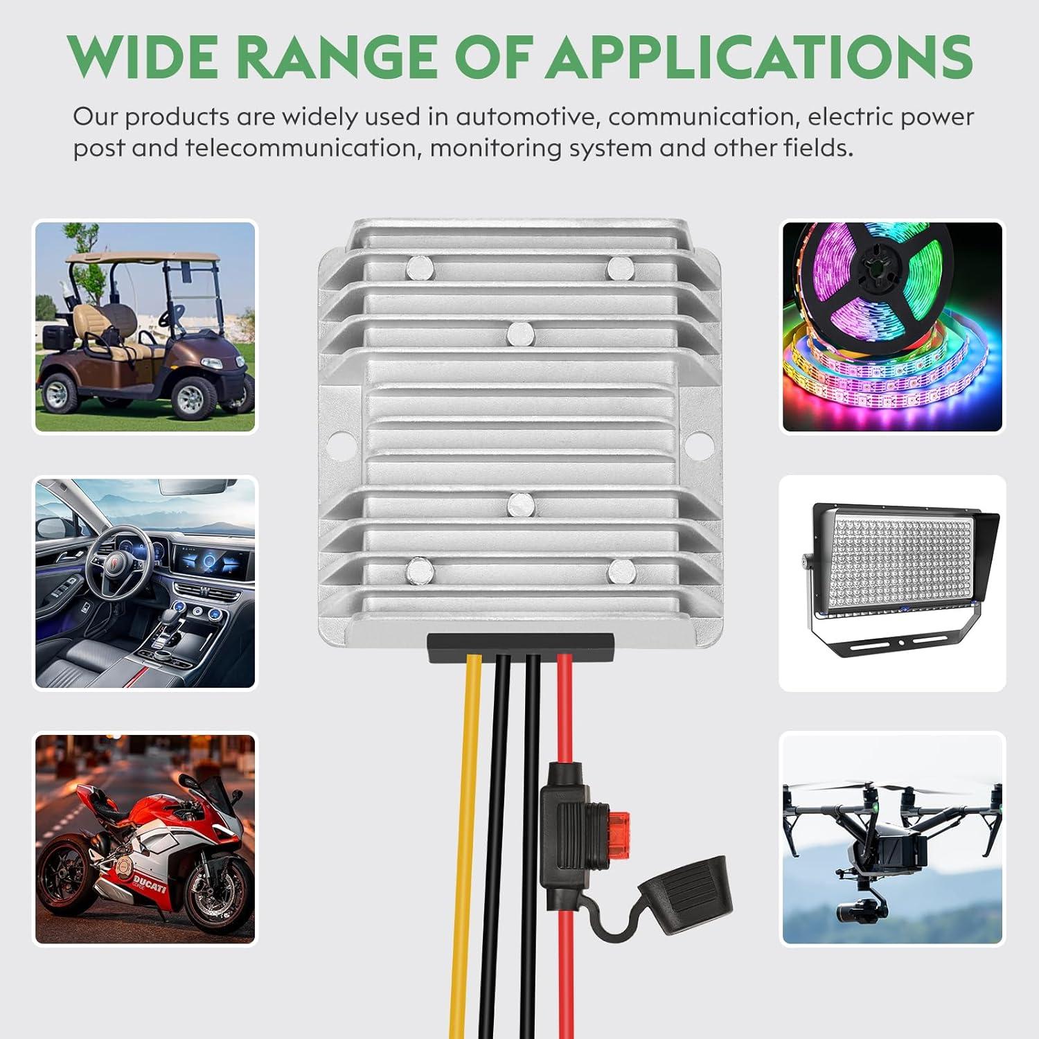 Convertidor Buck Klnuoxj 20A 240W DC 18V-58V a 12V