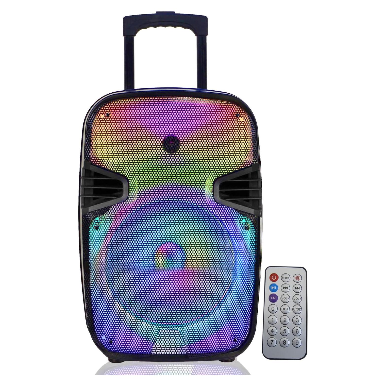 Altavoz Bluetooth 1500W Technical Pro 12" Recargable LED