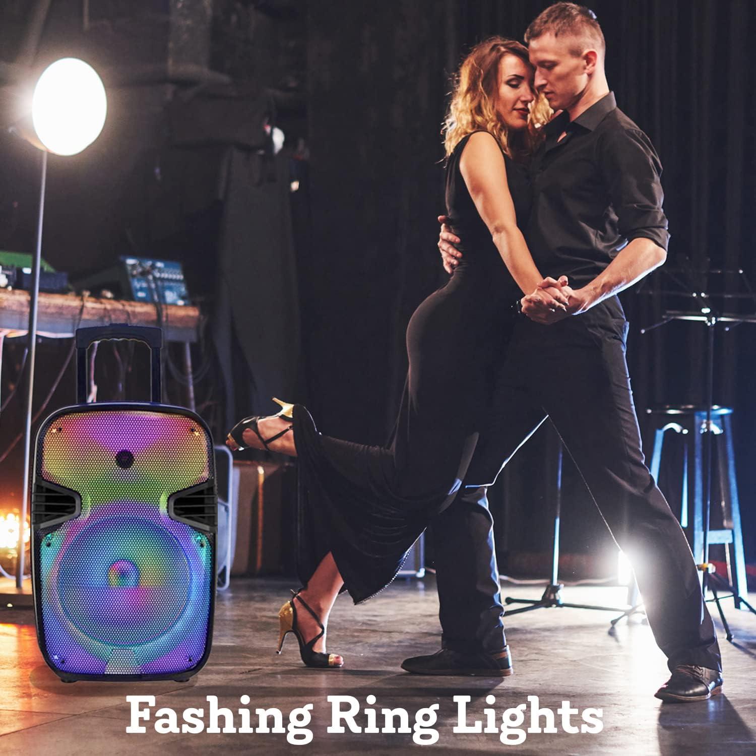 Altavoz Bluetooth 1500W Technical Pro 12" Recargable LED