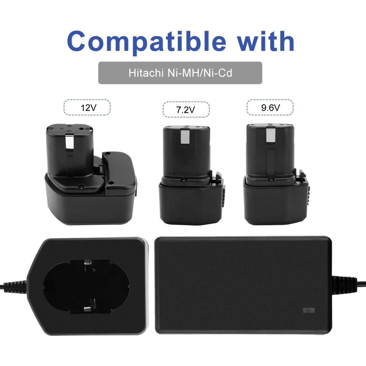 Cargador de Batería Exmate 1.2-18V Ni-MH/Ni-Cd Estilo Pod