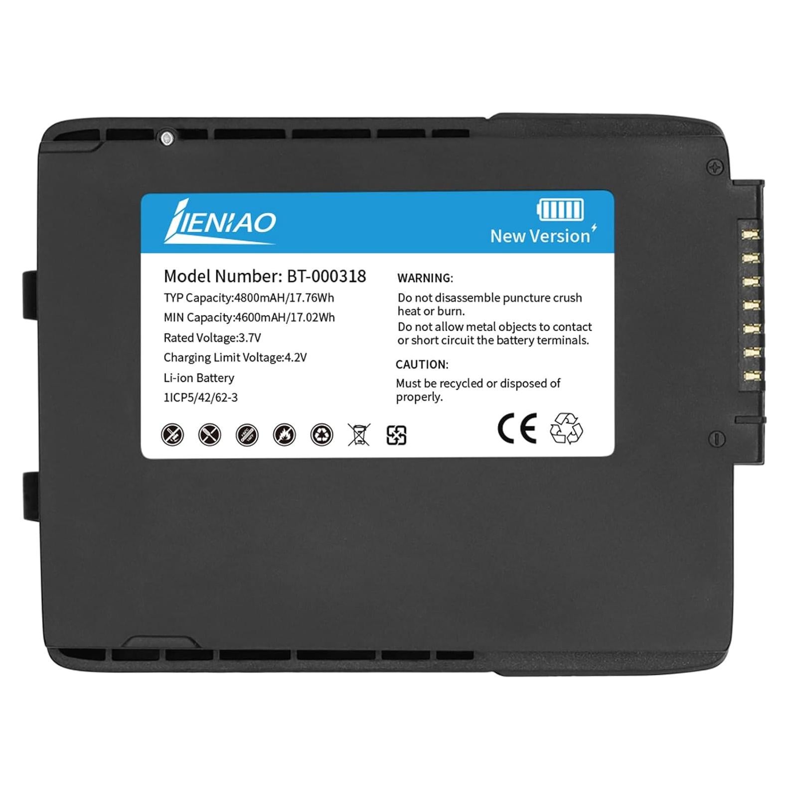 Batería de Reemplazo Zebra TC77 4800mAh BT-000318