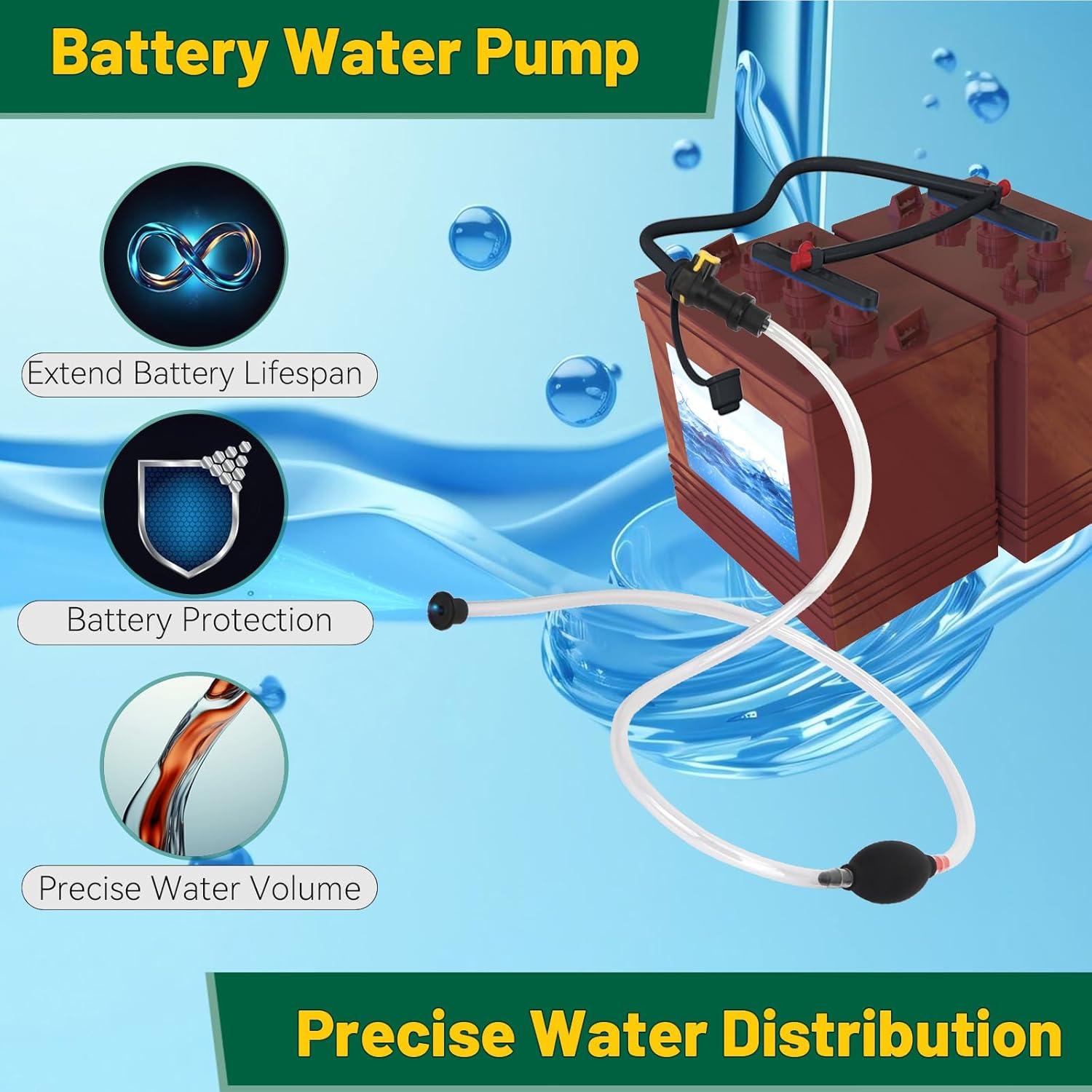 Llenador de Agua Manual Micacia para Baterías de Carritos de Golf